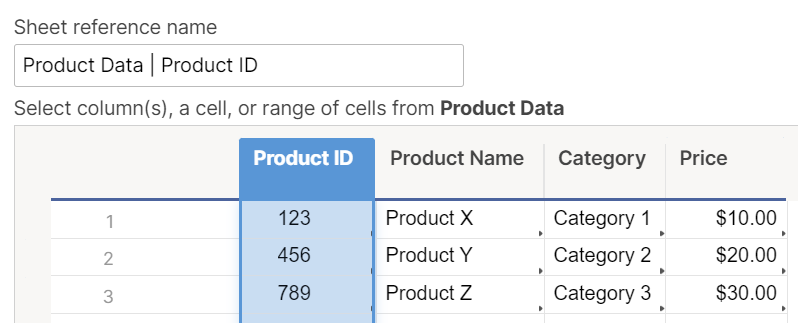 Vlookup in Smartsheet