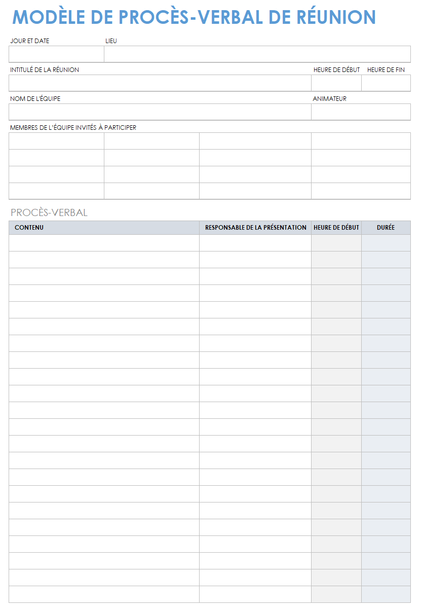 comptes rendus des réunions